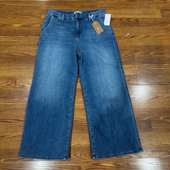 Le Jean Jude High Waist Wide Leg Trouser Jeans size 29 - Picture 10 of 11